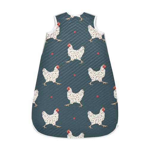 Image of vvfelixl Bright Funny Dinosaurs Baby Sleeping Bag Sleep Sack,Baby Wearable Blanket Sleep Suit for 0-6 Months