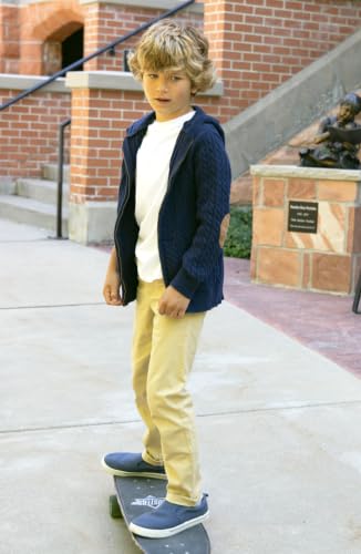 Image of Hope & Henry Boys' Hooded Pullover Sweater