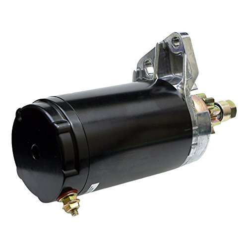 Complete Tractor 1700-0134 Starter Motor, rear view of electrical terminals