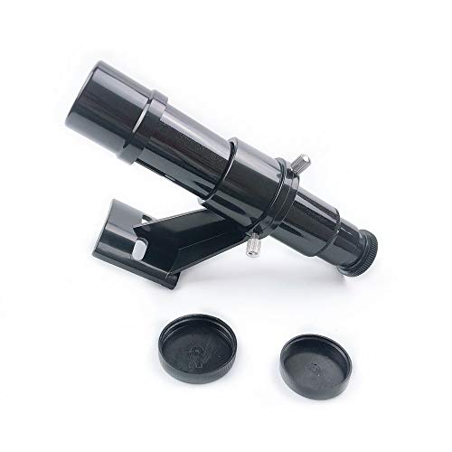 Chercheur optique 5x24 avec support pour télescope astronomique noir