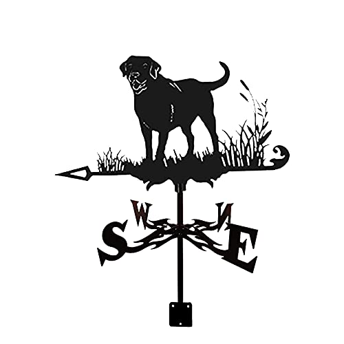 Girouette silhouette Labrador le cadeau idéal pour amoureux de chiens