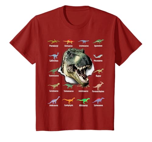 Types de dinosaures T Rex Dino Im A Future Paléontologue T-Shirt