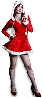 Star Cutouts SC1458 Fireplace Festive 1 Dimensional Cardboard Cutout Display Perfect Christmas Decoration for Santa Scenes Including Shop Windows, Office Parties and The Home Height 101cm, Multicolour