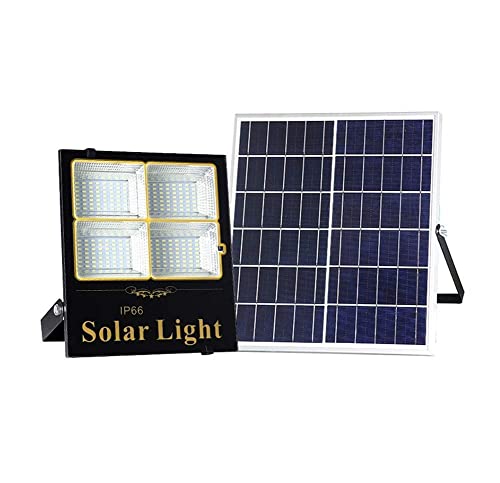 MFLASMF Proiettore Solare per la casa, IP65 Impermeabile Smart Sense Cortile Luce di Sicurezza Spotlight IP66/65, Luce di Lavoro Ricaricabile (Dimensioni: 150W)