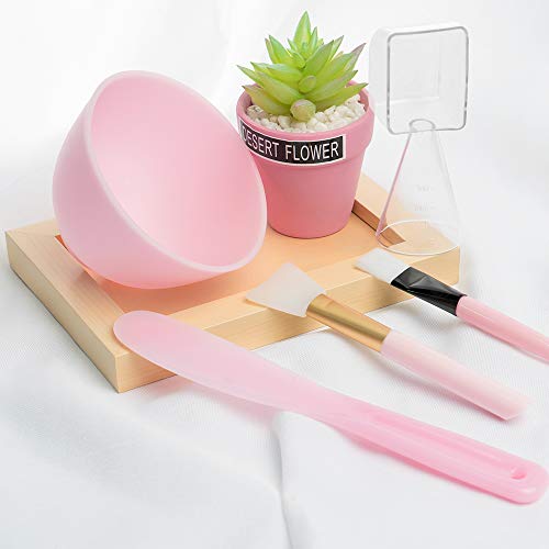 Jjone JJ001 Facial Mask Mixing Bowl Set, Diy Silicone Facial Mask Mixing Tool Kits With Mask Bowl Brushes Stick Spatula thumb #6