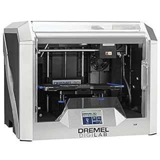 Dremel - 3D40-FLX-01 DigiLab 3D40 Flex 3D Printer with Filament, Flexible Build Plate, Fully Enclosed Housing, Automated 9-Point Leveling, PC & MAC OS, Chromebook, iPad Compatible, Network-Friendly