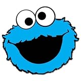 Cookie Monster Sesame Street Vynil Car Sticker Decal - Select Size