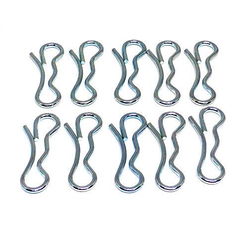 Cub Cadet Replacement Shear Pins .0.25 x 1.50 & Cotter Pins for 3-Stage Snowblowers (10 Pack) / 738-05273