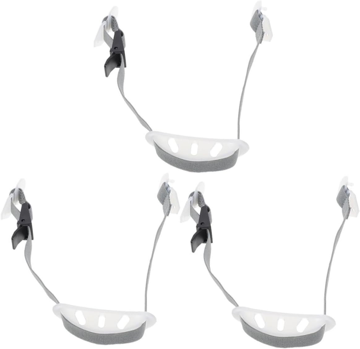 3pcs Adjustable Hard Hat Chin Strap Lightweight Helmet Accessories for Safety and Comfort Easy to Install Design for Workers and Construction Use