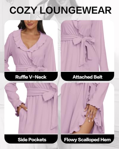  Womens Ruffled Robe - image 3