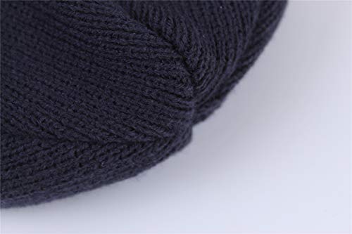 Image of Connectyle Mens Warm Winter Hats Fleece Lined Earflap Hat Daily Beanie Watch Cap
