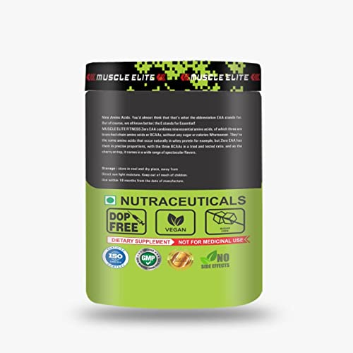 Image of EAA Supplement 30 Serving Muscle Growth | Recovery | 9 Amino Acids E Stands for Essential Supplement [Green Apple]