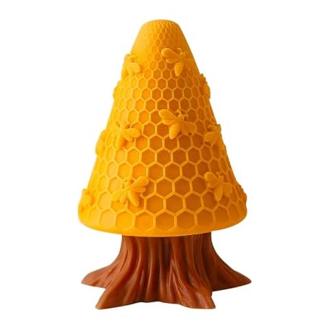 Honeycomb Mold Bee Cylinder Silicone Mold Animal Cylinder Mold Honeybee Resin Casting Mold Resin Making Molds Silicone Mold for Candle Home Decorate Mold 3D Animal Mold Candle Making Mold Cover