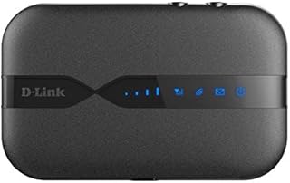 D-Link DWR-932 mobilny hotspot LTE WLAN (Single Band, 4G LTE z prędkością pobierania do 150 Mbit/s), czarny