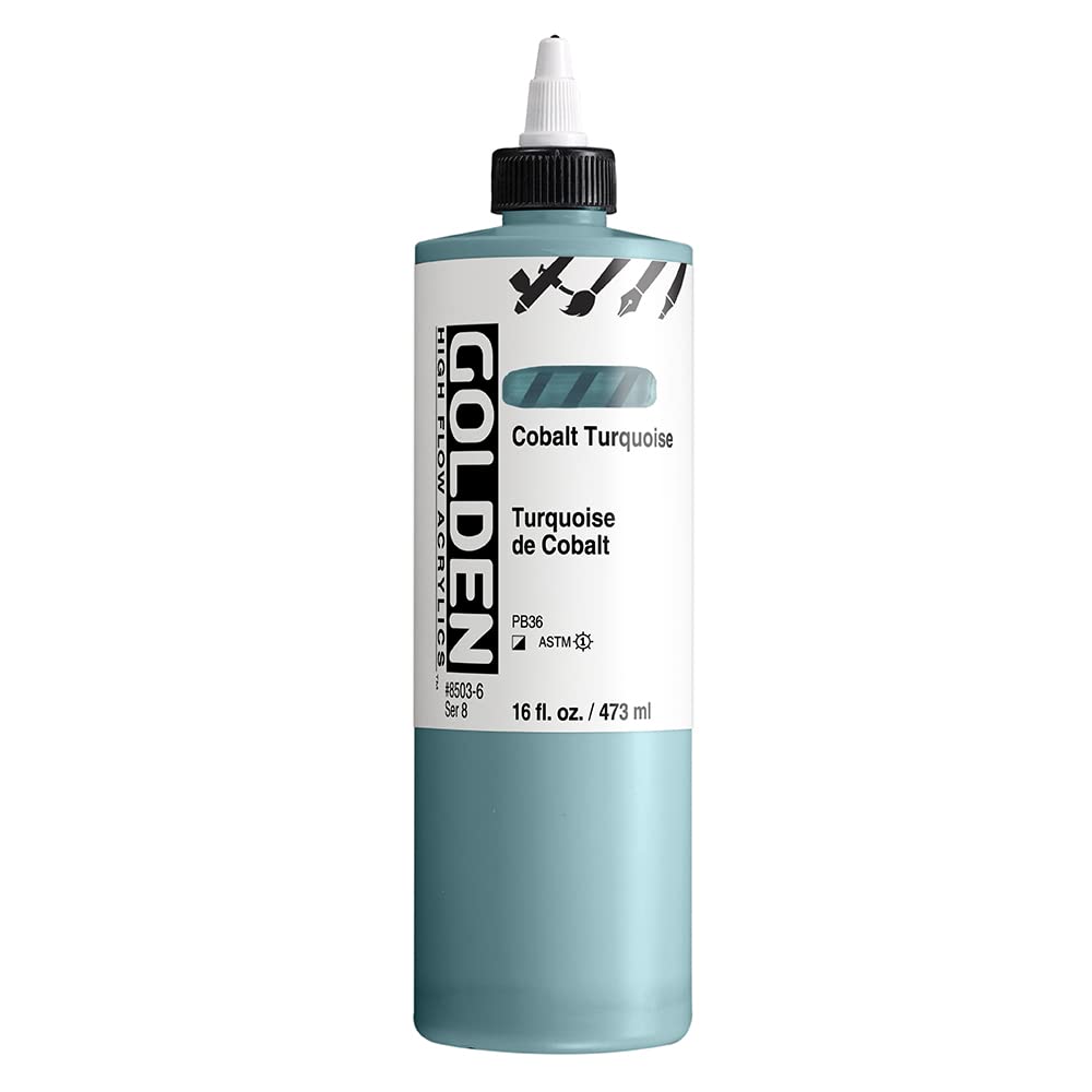 Golden High Flow Turquoise Cobalt S8 pigment pur pour artistes