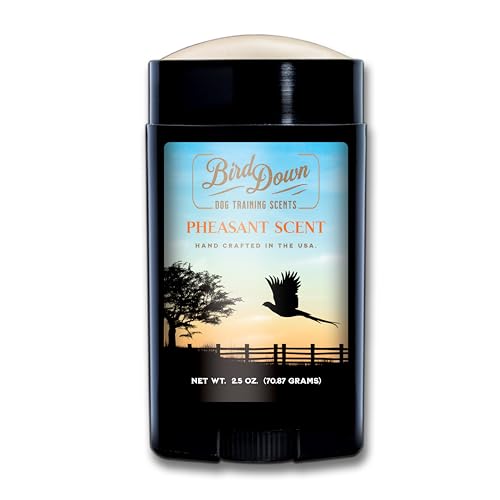 Conquest Scents BirdDown Pheasant Scent Stick – Dog Training Scent Wax, Weather & Saliva Resistant Formula, 2.5 oz