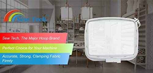 Sew Tech PA116 Embroidery Hoop For Husqvarna Viking Designer Diamond Deluxe Royale Ruby Topaz Epic Pfaff Creative Sensation Vision Etc. thumb #5