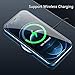 Jonwelsy Funda para iPhone 12 Pro MAX, Adsorción Magnética Parachoques Metal con...