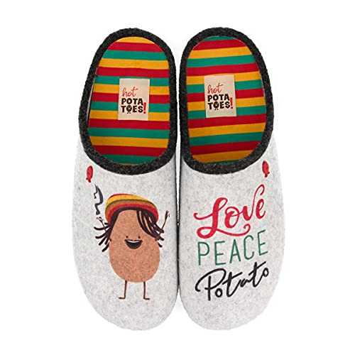 HOT POTATOES Vodice, Pantofole Uomo, Colore, 45 EU...