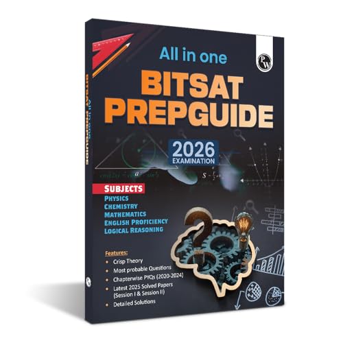 Image of PW BITSAT Book 2026 - All In One BITSAT Prep Guide | PCM + English Proficiency & Logical Reasoning | Crisp Theory | Chapterwise PYQs | Most Probable MCQs & Question Bank [Paperback]