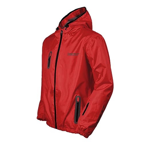 Jaqueta Texx Corta Vento Neon V2 Verm Xxxxxxl 6Xl