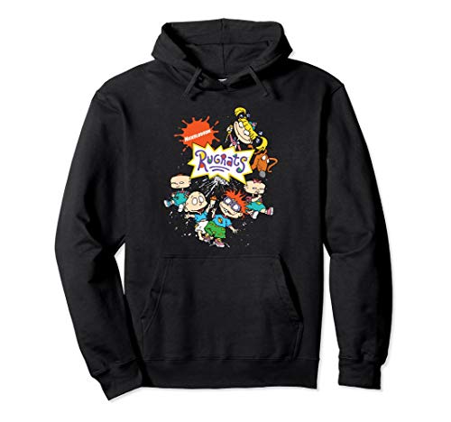 Rugrats ECYF52HD1MQ Nickelodeon Rugrats Full Character Portrait Pullover Hoodie cover