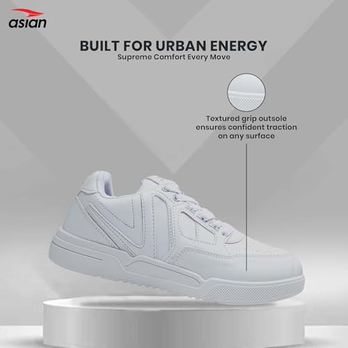 Image of ASIAN Cruzer-02 Men's Sneakers | Stylish Walking Sneakers for Boys & Men | Strong Grip, Comfort Sneakers | Lightweight, Durable Casual Shoes, Travel & College