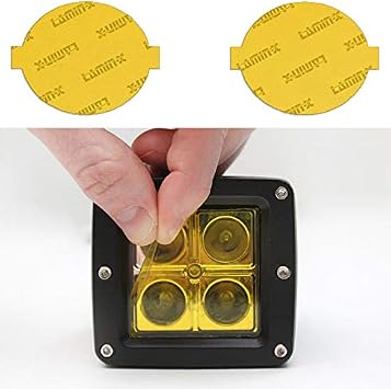 Lamin-x Custom Fit Yellow Fog Light Covers for Subaru Outback 08-09
