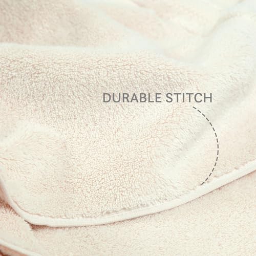 Image of MYTRIDENT Hand Towels Set of 4 Cotton | Finesse Collection | 40 cm x 60 cm | Kitchen Hand Towel | 625 GSM, Zero-Twist, Luxuriously Soft, 100% Cotton - Linen