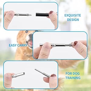 4pcs Dog Training Set Pet Training Clicker with Whistles Dog Training Whistle Ultrasonic Professional Dog Whistles with Lanyard  Barking Control Device  Adjustable Silent Dog Whistle Training Tools  Cucciolini Doodles 4pcs dog training set pet training clicker with whistles dog training whistle ultrasonic professional dog whistles with lanyard  barking control device  adjustable silent dog whistle training tools   cucciolini doodles
