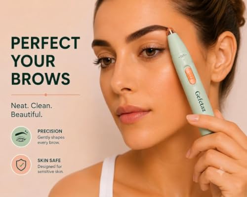 Image of 6-in-1 Women's Trimmer for Bikini, Face & Body Hair Removal - USB Rechargeable, Waterproof, 90 Min Runtime, Painless Facial & Body Hair Remover for Underarms, Upper Lip & Sensitive Areas for girls and woman (A1)