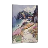 Cörnwall Poster, Motiv: Küste, England, Naturlandschaft, 