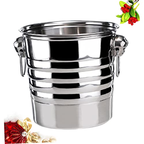 MAGICLULU Balde De Refrigeração De Vinho Balde De Gelo Isolado Banheira De Gelo Festa Balde De Gelo