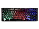 Acer Clavier Nitro Gaming TKL, Clavier Gaming 80% À Membrane, Clavier Pour Ordinateur PC, USB, Noir