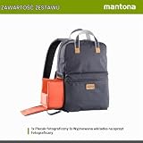 Mantona plecak fotograficzny 2 w 1 Urban Companion - antracytowy