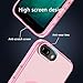 S. Tedazo Magnetic Case for iPhone 7/8 Plus (5.5 inch) Compatible with Magsafe,[Not Yellowing] Slim Thin Shockproof iPhone 7 Plus & iPhone 8 Plus Case-Pink