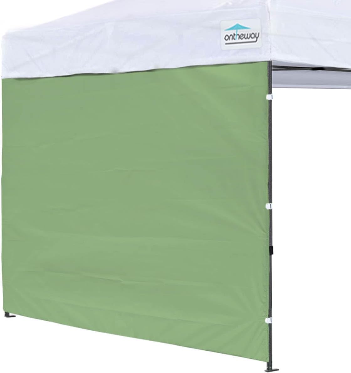 Sunwall for 10x10 Pop up Canopy, Instant Canopy Tent Sidewall, 1 Pack Sidewall Only (White 3 Pieces)