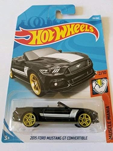 Hot Wheels Muscle Mania Ford Mustang 2015 miniatura 1