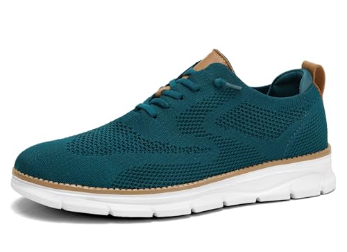 Image of Mens Casual Dress Shoes Fashion Mesh Oxfords Business Walking Work Sneakers Comfortable Lightweight Soft Sole
