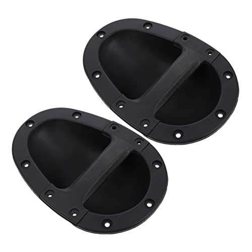 Angoily 2pcs Stage Speaker Handle Heavy-Duty Audio Cabinet Handle Abs Plastic for Speakers