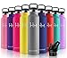 HoneyHolly Wasserflasche Mit Strohhalm, 1000ML Vakuum Isolierte, Thermoflasche, BPA-Frei, Edelstahl Trinkflasche, Sport Trinkflasche Mit Filter, für Fitnessstudio, Outdoor, Wandern, Fahrrad
