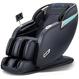 MYTHIA SL Track Massage Chair Recliner, Full Body Massage Chair, Zero Gravity, Bluetooth Speaker, Airbags, Heating, 53.15' SL Track, Extendable Footrest and Foot Massage (Black) 1