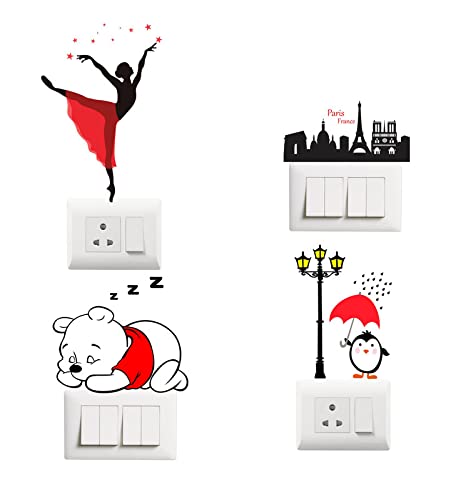 Creative [5] Switch Bord for Multicolor Dancing Girl Panda ans Seven Wunder