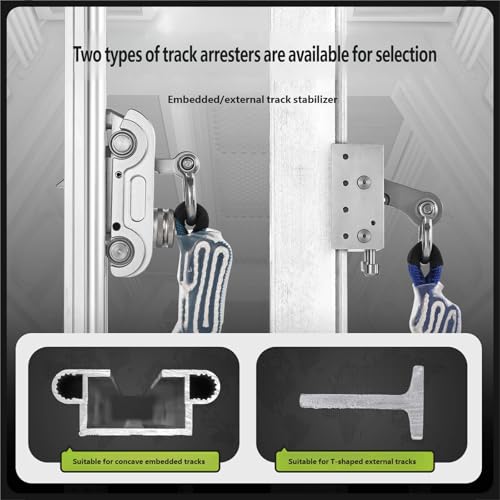 Protection contre les chutes rétractable haute performance pour structure industrielle - 4
