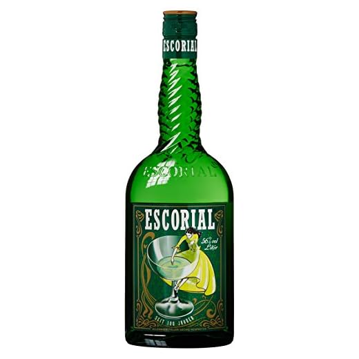 Escorial Grün - hochprozentiger Kräuterlikör (1 x 0.7 l)