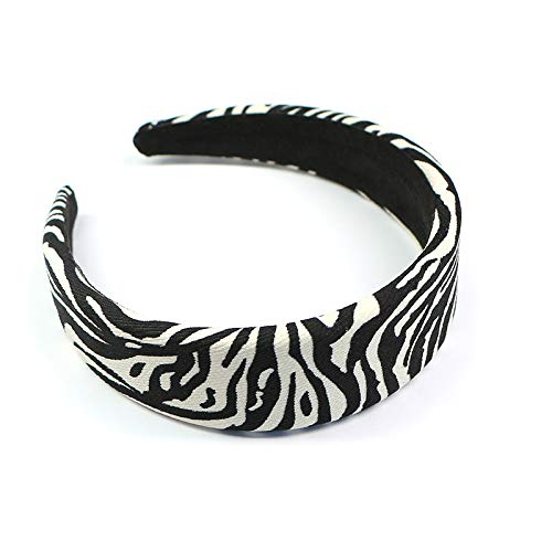 Pearl Headbands Braided Headband for Women, Pearl Velvet Twisted Silk Padded Headband Spanish Alice Headwear Hair Band Accessories Gifts for Girls Women Black
