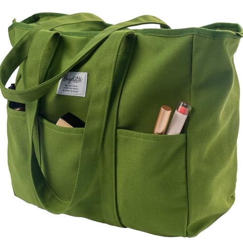 Bagelite Canvas Work Tote Bag
