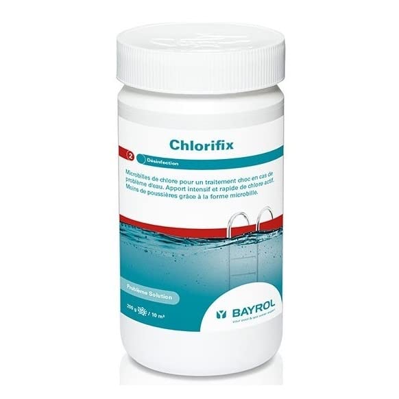 Chlore choc Bayrol Chlorifix Traitement de l'eau - 10 kg