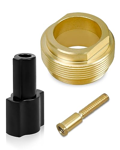 QNHEAY 09 Series Trim Retrofit Kit Fit for Pfister Avante Shower Vlave Faucets Fixture,Brass Faucet Adjustment Leakproof Screw Replace 9319300