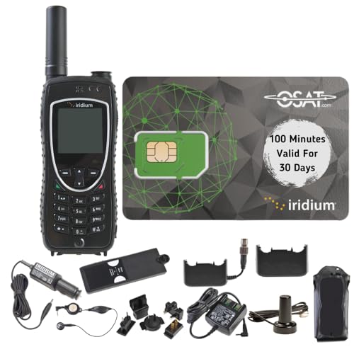 Iridium 9575 Extreme Satelittelefon & Prepago 100 Minuter